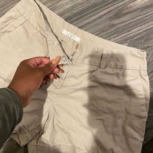 Ann Taylor Loft Khaki Shorts